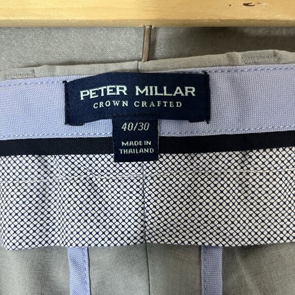 NWT Peter Millar Crown Crafted Surge Performance Trouser Gale Grey 40x30 - Picture 4 of 12